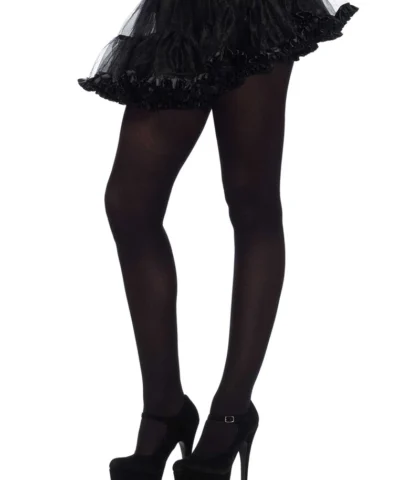 Leg Avenue Molli Nylon Spandex Women's Tights Sheer Opaque Tights