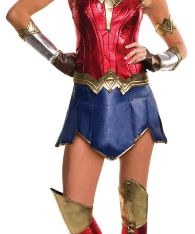 Rubies Secret Wishes Deluxe Adult Wonder Woman Costume Ladies Licensed Costumes