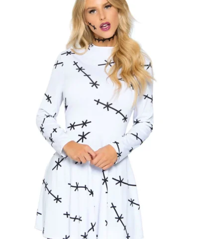 Leg Avenue Spooky Stitch T-Shirt Dress