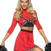 Leg Avenue Varsity Babe Cheerleader Costume School Girls
