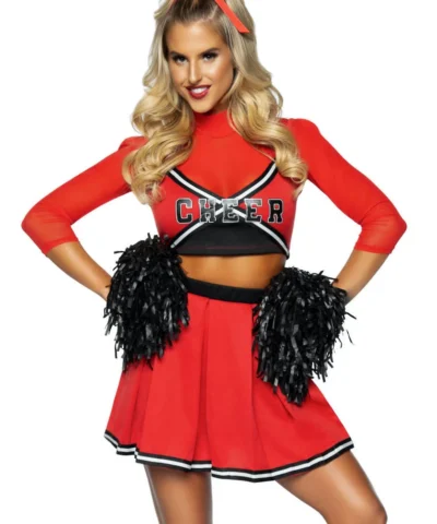 Leg Avenue Varsity Babe Cheerleader Costume School Girls