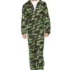 Leg Avenue Mens Military & Uniforms Mens Camo Jumpsuit Costume