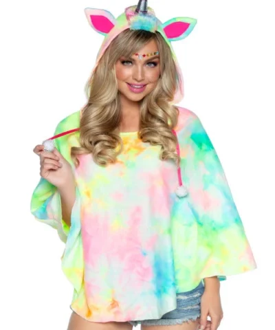 Leg Avenue Cuddly Unicorn Costume With Hood Animals