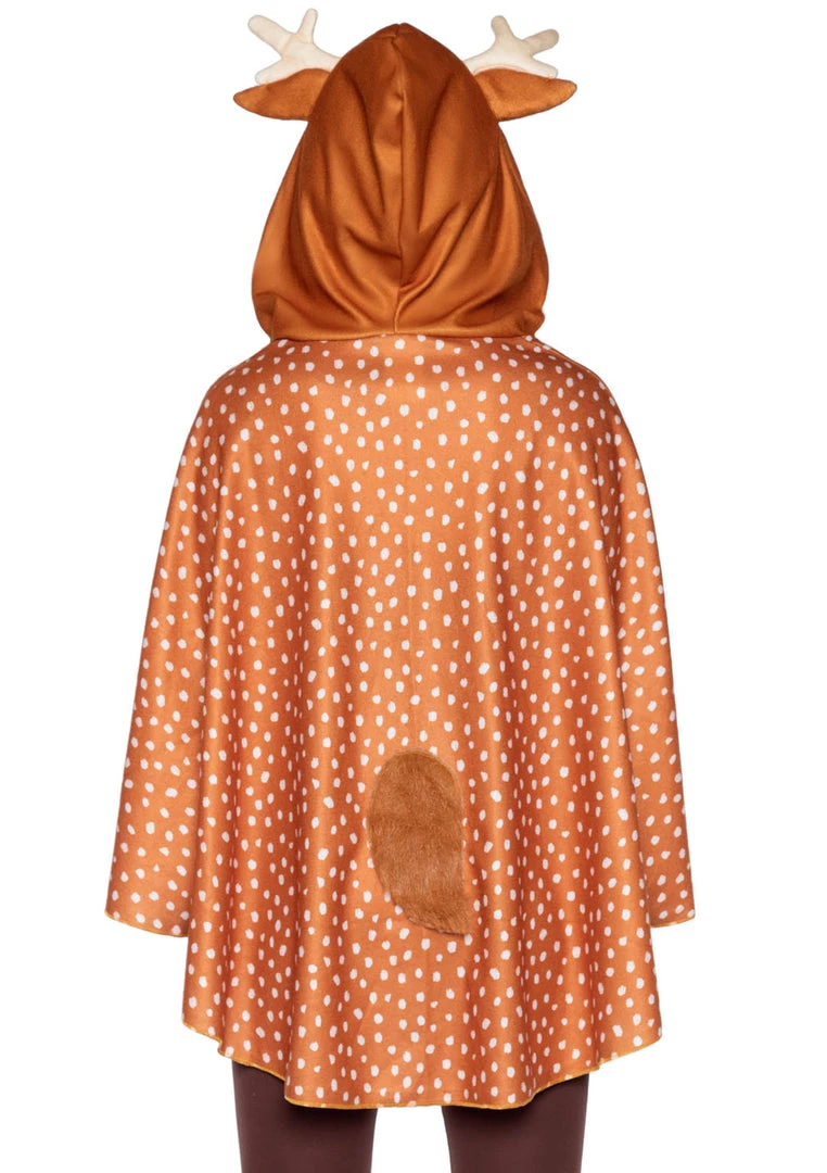 Leg Avenue Fawn Poncho Animal Costume With Hood