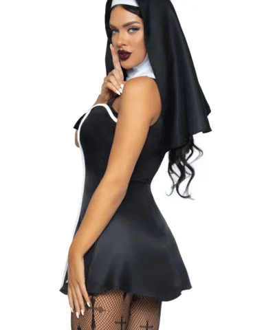 Leg Avenue Naughty Nun Costume Military & Uniforms