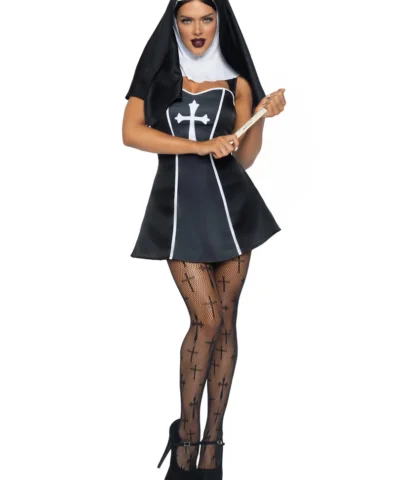 Leg Avenue Naughty Nun Costume Military & Uniforms
