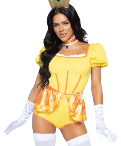 Leg Avenue Sexy Sunflower Princess Costume With Crown