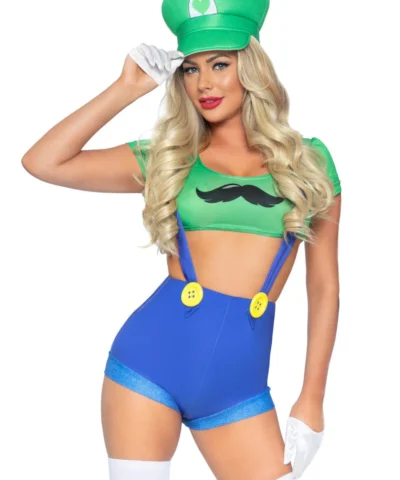 Leg Avenue Classic Fun Gamer Sidekick Sexy Costume With Hat