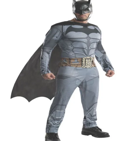 Rubies Mens Licensed Costumes Rubie's Costume Men's Arkham City Adult Batman
