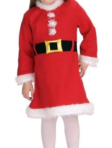 Rubies Santa Girl Dress Holiday Kids Costume