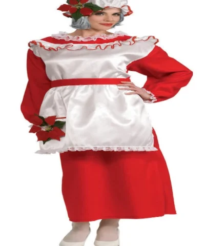 Rubies Mrs. Poinsettia Claus Dress
