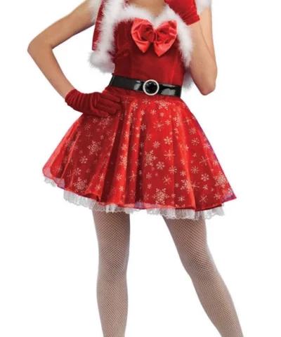 Rubies Women's Miss Snowflake Dress Holiday