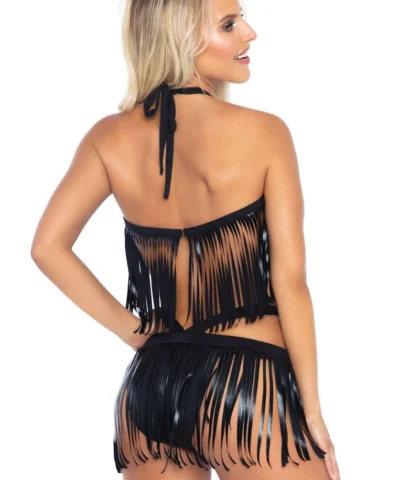 Leg Avenue Best Selling Products Get Wild Fringe Bikini Set