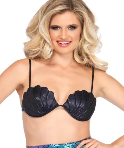 Leg Avenue Mermaid Seashell Costume Bra Top Best Selling Products