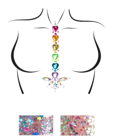 Leg Avenue Adore Adhesive Body Jewels Sticker