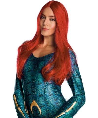 Rubies Wigs Adult Aquaman Movie Mera Secret Wishes Wig