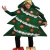 Rubies Mens Holiday Adult Christmas Tree Costume With Present Shoe Covers