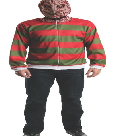 Rubies Mens Licensed Costumes Adult Freddy Krueger Hoodie