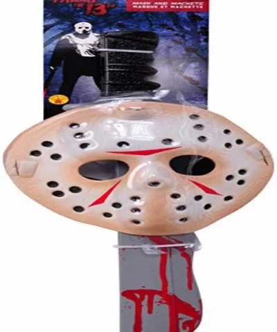 Rubies Weapons Props And Kits Adult Jason Machete And Mask Set