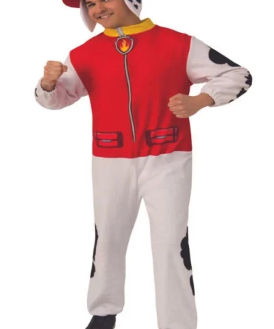 Rubies Mens Licensed Costumes Adult PAW Patrol Marshall Jumpsuit Costume