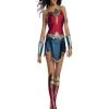 Rubies Adult Secret Wishes WonderWoman Justice League Costume Ladies Licensed Costumes