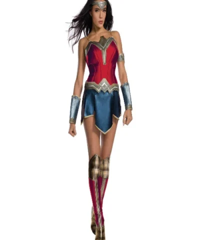 Rubies Adult Secret Wishes WonderWoman Justice League Costume Ladies Licensed Costumes