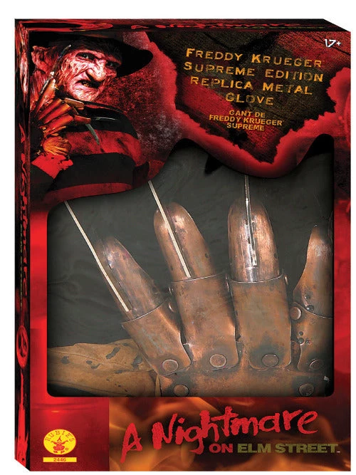 Rubies Weapons Props And Kits Adult Supreme Edition Freddy Replica Metal Glove