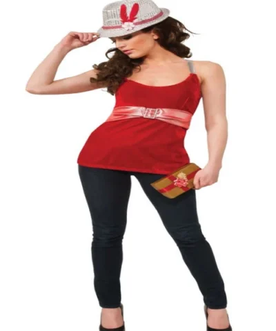 Rubies Adult White Light Up Sequin Hat With Feathers Best Selling Products