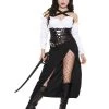 Music Legs Ladies Pirates Adventurous Captain Women Costume