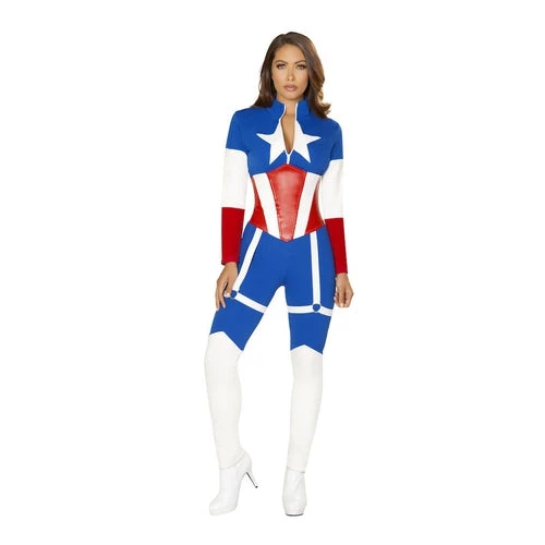 Roma America Commander Costume Superhero