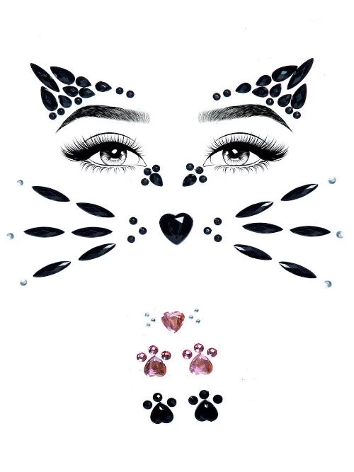 Leg Avenue Animal Adhesive Face Jewels Sticker