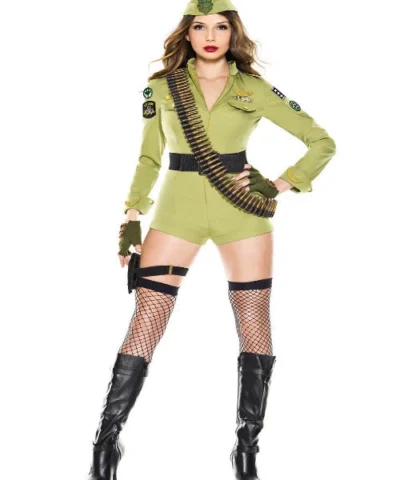 Music Legs Army Sergeant Hottie Costume