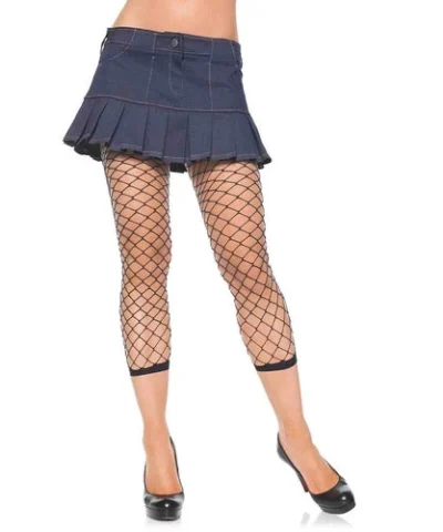 Leg Avenue Avery Fence Net Footless Tights Net & Lace Tights