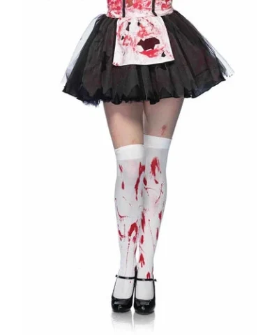 Leg Avenue Bloody Zombie Thigh Highs