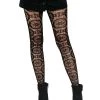 Leg Avenue Net & Lace Tights Boho Crochet Net Tights