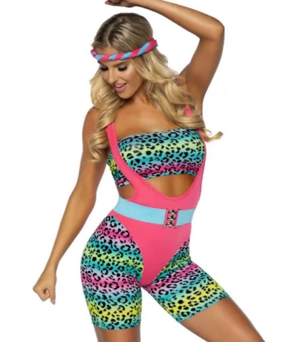 Leg Avenue Cardio Cutie 80's Costume