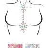 Leg Avenue Costume Jewelry Cascade Adhesive Body Jewels Sticker