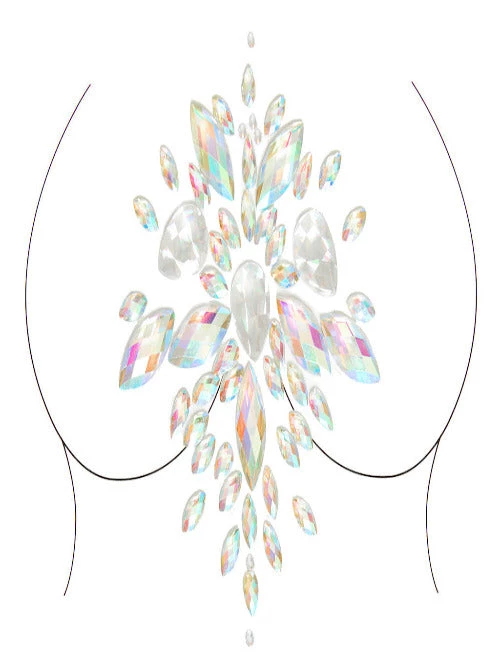 Leg Avenue Costume Jewelry Celestial Adhesive Body Jewels Sticker