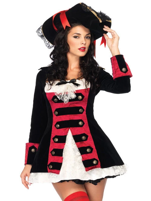 Leg Avenue Charming Pirate Captain Costume