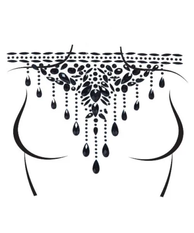 Leg Avenue Choker Adhesive Body Jewels Sticker