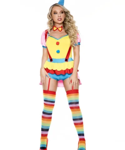 Music Circus Clown Womens Costume Circus & Clowns