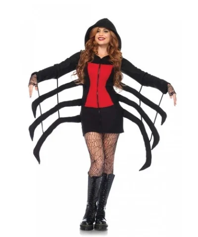 Leg Avenue Animals Cozy Black Widow Costume