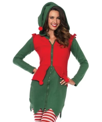 Leg Avenue Cozy Elf Costume Holiday