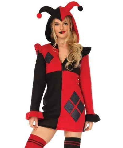 Leg Avenue Circus & Clowns Cozy Harlequin Costume