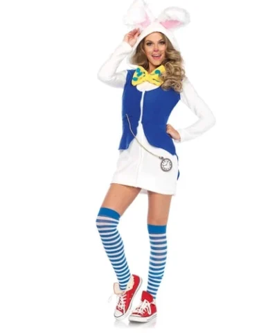 Leg Avenue Animals Cozy White Rabbit Costume