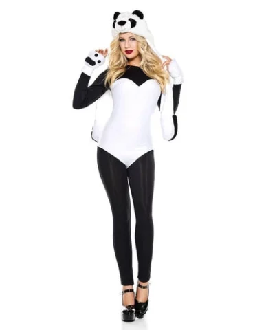 Music Legs Cuddly Panda Costume
