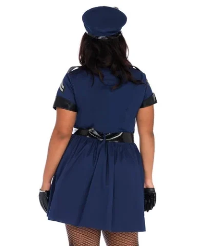 Leg Avenue Military & Uniforms Curvy Flirty Cop Costume