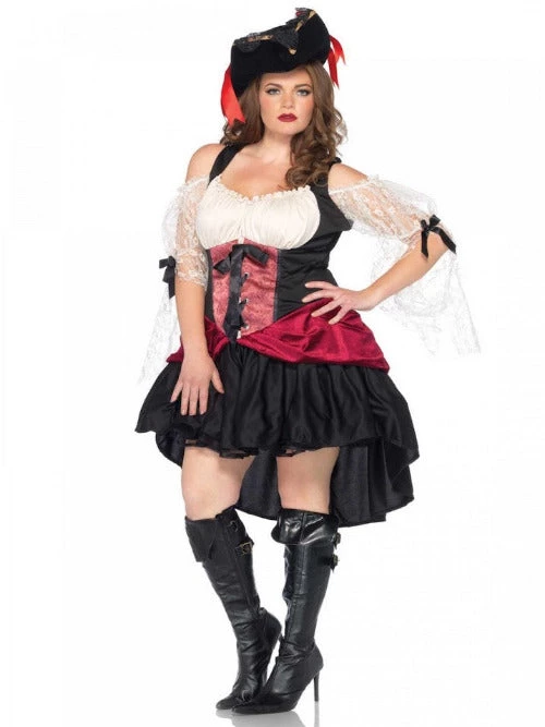 Leg Avenue Curvy Wicked Wench Costume