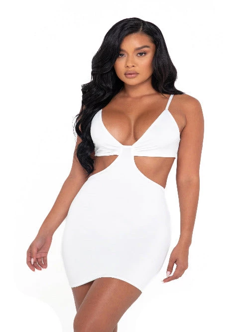 Roma Cutout Sculpted Mini Dress