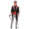 Music Legs Circus Dark RingMaster Mens Costume
